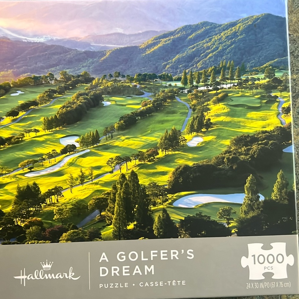 Jigsaw Puzzle 1000 piece ‘A Golfers’s Dream’